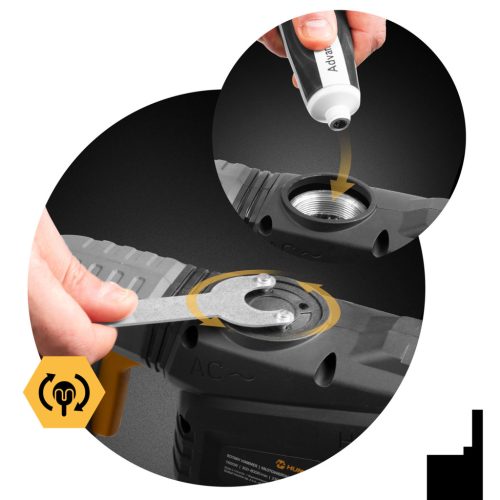 SDS PLUS 1600 W-os ütvefúró Humberg HM-431