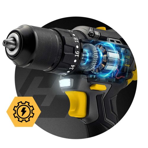 Humberg 21V HM-432 akkus ütvefúró-csavarozó