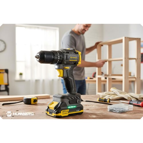 Humberg 21V HM-432 akkus ütvefúró-csavarozó
