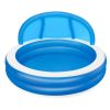 Felfújható medence 241 x 241 x 140 cm kék Bestway 54337