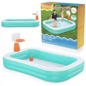  Dunk'N Splash felfújható medence 251 x 168 x 102 cm Bestway 54445