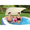 Felfújható családi medence tetővel 254 x 174 x 140 cm Bestway 54449