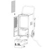 Ipari párátlanító 50l/24h Humberg HM-481