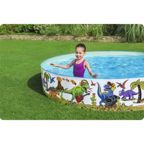 Dinosaurs kerti medence 244 x 46 cm Bestway 55001