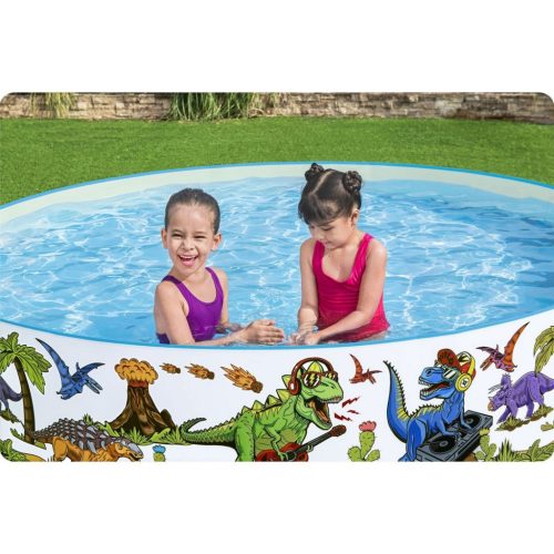 Dinosaurs kerti medence 244 x 46 cm Bestway 55001