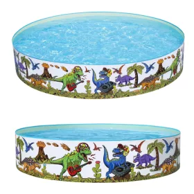Gyermek kerti medence dinoszaurusz 183 x 38 cm Bestway 55022