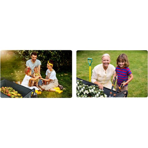 Összecsukható szállítókocsi hálóval 80L - Humberg HM-511