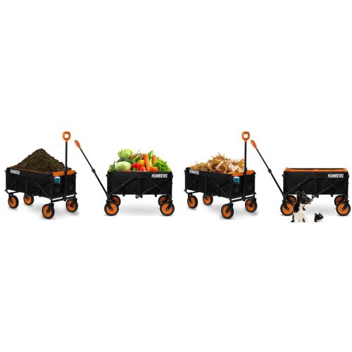 Összecsukható szállítókocsi hálóval, 100L - Humberg HM-513