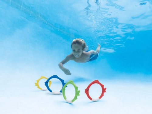 Vízben merülő halak, halacskás gyűrűs vízi játék - Intex 55507