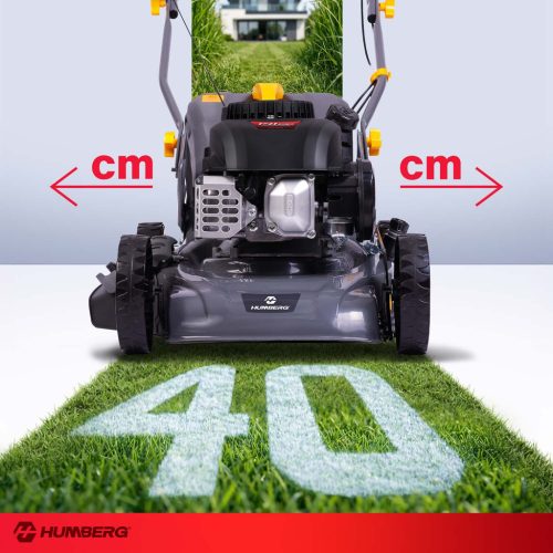 40 cm-es 45 l-es Zongshen 141cc benzinmotoros fűnyíró + Humberg HM-600 olaj