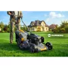 Benzines önjáró fűnyíró 51 cm-es 70 l-es Loncin 196cc + Humberg HM-601 olajjal