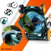 Benzines fűnyíró önjáró meghajtással 51 cm 70 l Loncin 196cc + Humberg HM-601 olaj