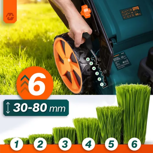 Benzines fűnyíró önjáró meghajtással 51 cm 70 l Loncin 196cc + Humberg HM-601 olaj
