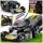 Benzinmotoros fűnyíró önjáró meghajtással 51 cm 70 l Honda 202cc 5.7 LE + Humberg HM-603 olaj
