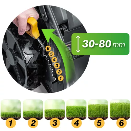 Benzinmotoros fűnyíró önjáró meghajtással 51 cm 70 l Honda 202cc 5.7 LE + Humberg HM-603 olaj