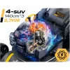 Benzinmotoros fűnyíró önjáróval 46 cm-es mulcsozással 70 l 140cc + Humberg HM-604 olajjal