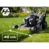 Benzinmotoros fűnyíró önjáróval 46 cm-es mulcsozással 70 l 140cc + Humberg HM-604 olajjal