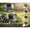 Benzinmotoros fűnyíró önjáróval 46 cm-es mulcsozással 70 l 140cc + Humberg HM-604 olajjal