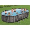 Keretes kerti medence 610 x 366 x 122 cm 18in1 Bestway 5611R