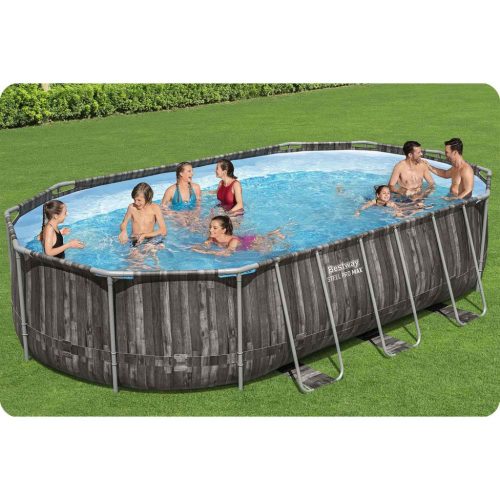 Keretes kerti medence 610 x 366 x 122 cm 12 az 1-ben Bestway 5611R