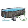 Keretes kerti medence 610 x 366 x 122 cm 12 az 1-ben Bestway 5611R