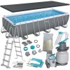 Keretes kerti medence 640 x 274 x 132 cm 12 az 1-ben Bestway 5612B