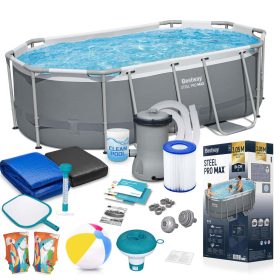   Keretes kerti medence 305 x 200 x 84 cm 17 az 1-ben Bestway 5614A