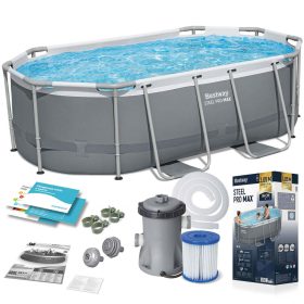   Keretes kerti medence 305 x 200 x 84 cm 10 az 1-ben Bestway 5614A