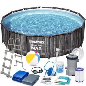 Keretes kerti medence 427 x 107 cm 17 az 1-ben Bestway 5614Z