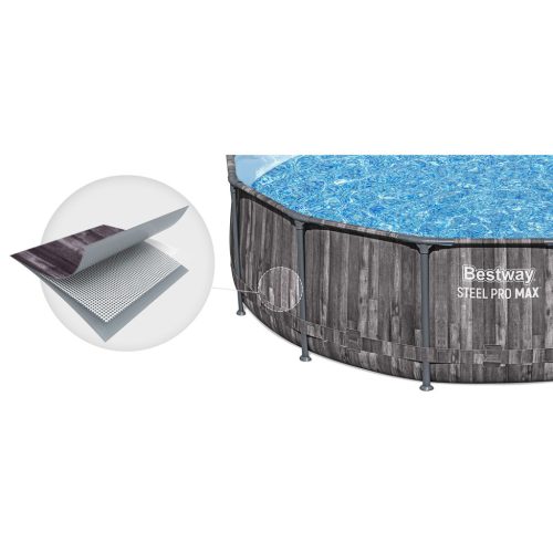 Keretes kerti medence 427 x 107 cm 17 az 1-ben Bestway 5614Z