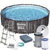 Keretes kerti medence 427 x 107 cm 11 az 1-ben Bestway 5614Z