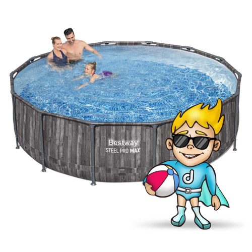 Keretes kerti medence 427 x 107 cm 11 az 1-ben Bestway 5614Z