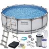Keretes kerti medence 396 x 122 cm 11 az 1-ben Bestway 5618W