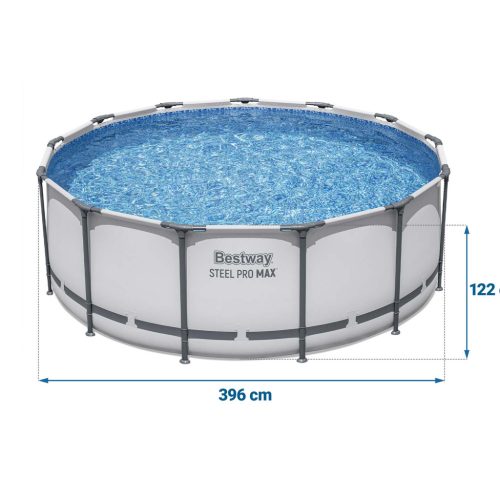 Keretes kerti medence 396 x 122 cm 11 az 1-ben Bestway 5618W