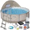 Keretes kerti medence 396 x 107 cm 11 az 1-ben Bestway 561FY