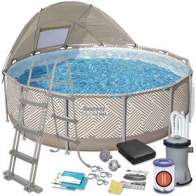 Keretes kerti medence 396 x 107 cm 11 az 1-ben Bestway 561FY