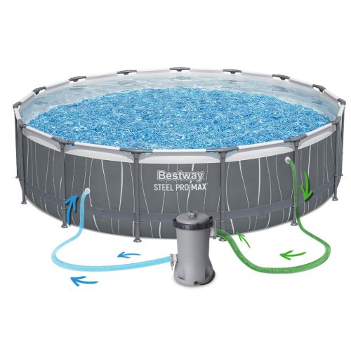 Keretes kerti medence 457 x 107 cm 13 az 1-ben Bestway 561GD