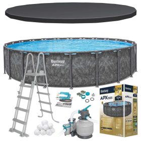 Keretes kerti medence 671 x 132 cm 11 az 1-ben Bestway 561JZ