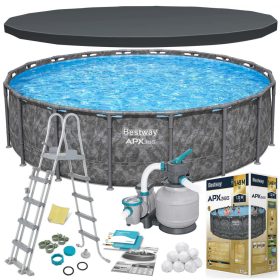 Keretes kerti medence 549 x 132 cm 11 az 1-ben Bestway 561KC