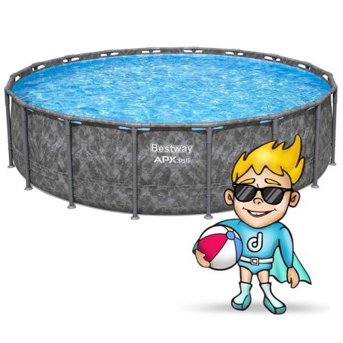 Keretes kerti medence 549 x 132 cm 11 az 1-ben Bestway 561KC