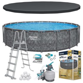 Keretes kerti medence 610 x 132 cm 11 az 1-ben Bestway 561KE