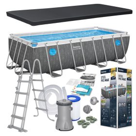   Keretes kerti medence 488 x 244 x 122 cm 10 az 1-ben Bestway 561 MB