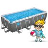 Keretes kerti medence 488 x 244 x 122 cm 10 az 1-ben Bestway 561 MB