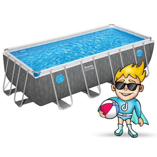 Keretes kerti medence 488 x 244 x 122 cm 10 az 1-ben Bestway 561 MB