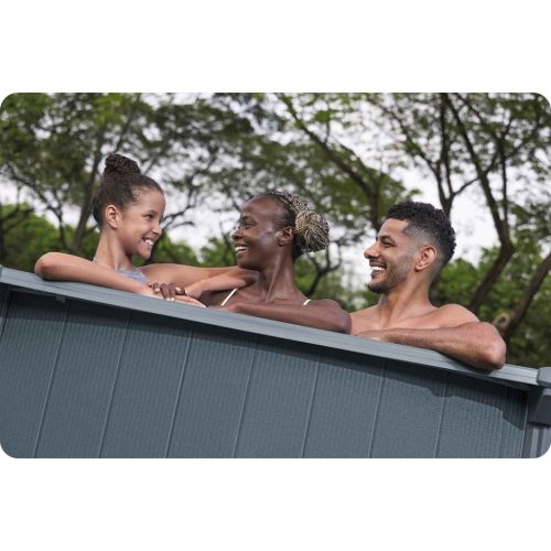 Basen ogrodowy panelowy całoroczny 732 x 132 cm 13w1 Bestawy 561RP