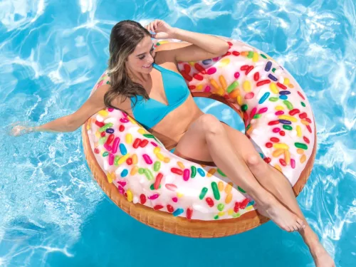 Fánk úszógyűrű 99 cm INTEX 56263