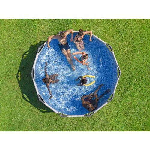 Keretes kerti medence 305 x 76 cm 4 az 1-ben Bestway 56406