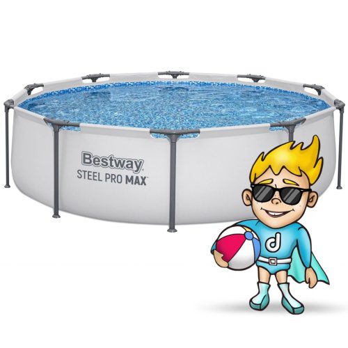 Keretes kerti medence 305 x 76 cm 9 az 1-ben Bestway 56408