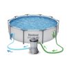 Keretes kerti medence 305 x 76 cm 9 az 1-ben Bestway 56408