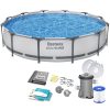 Keretes kerti medence 366 x 76 cm 9 az 1-ben Bestway 56416